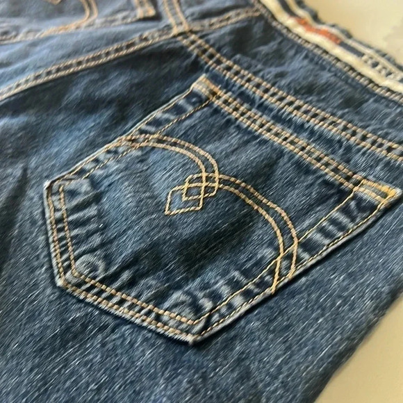 Karl Kani‎ Denim Jean Shorts. Detailed  waistband. Size 10 - Picture 8 of 14